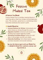 Festive Mulled Tea Blend (2 Packs)